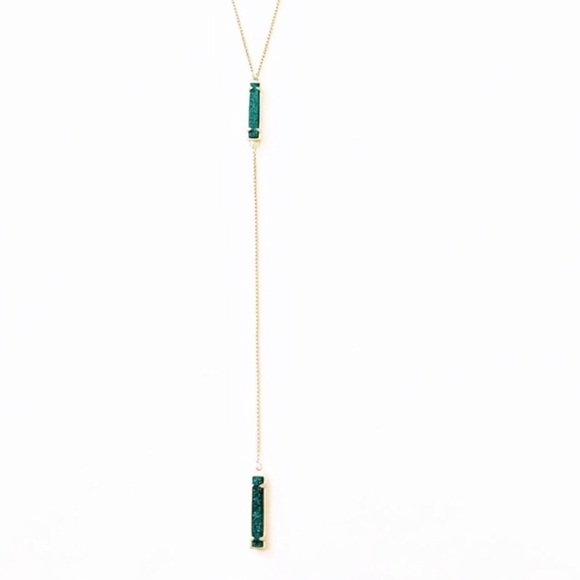Kendra Scott • Lily Y Lariat Slider Necklace - Picture 1 of 4